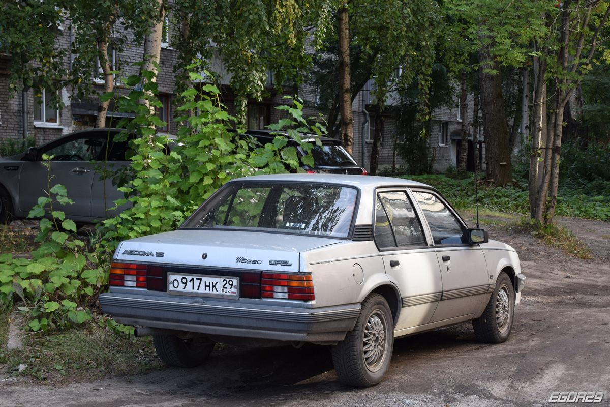 Архангельская область, № О 917 НК 29 — Opel Ascona (C) '81-88