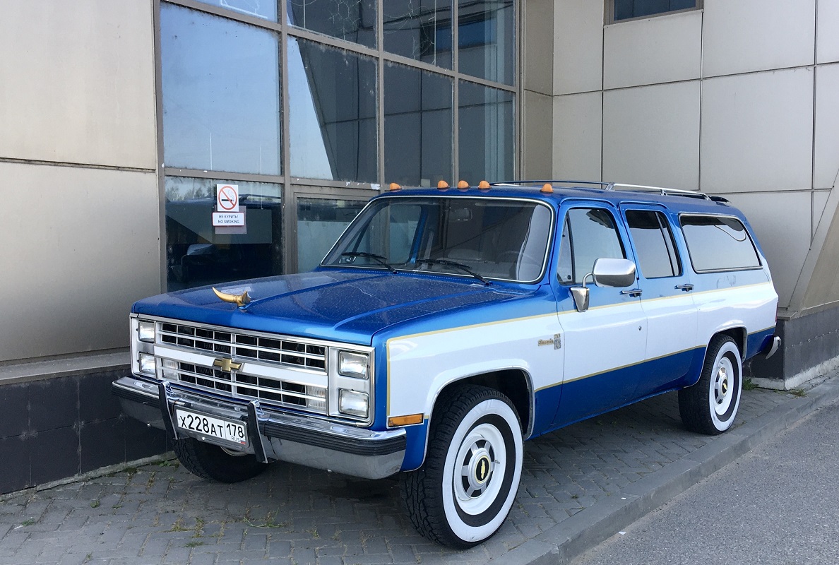 Санкт-Петербург, № Х 228 АТ 178 — Chevrolet Suburban (7G) '73-91