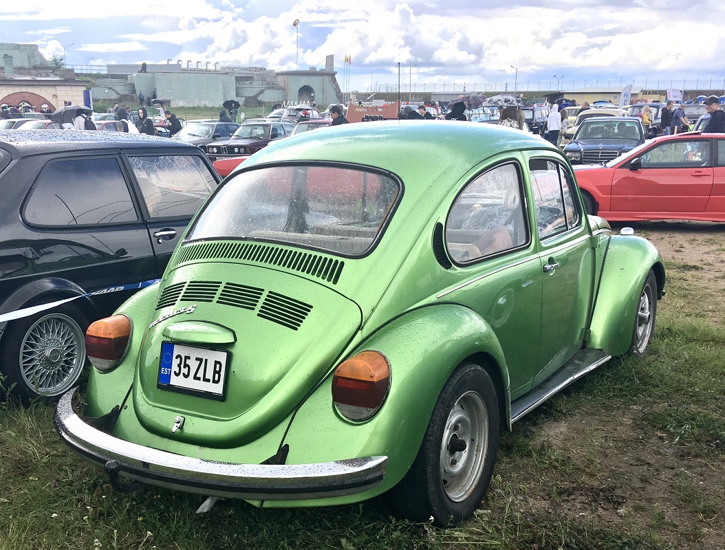 Эстония, № 35 ZLB — Volkswagen Käfer 1302/1303 '70-75; Санкт-Петербург — Фестиваль ретротехники "Фортуна"