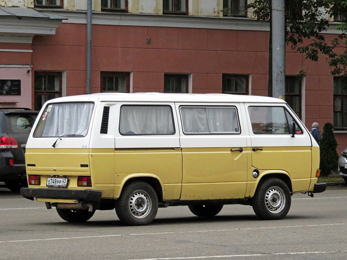 Кировская область, № О 749 РР 43 — Volkswagen Typ 2 (Т3) '79-92