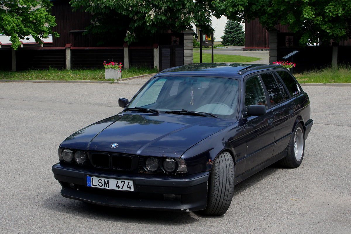 Литва, № LSM 474 — BMW 5 Series (E34) '87-96