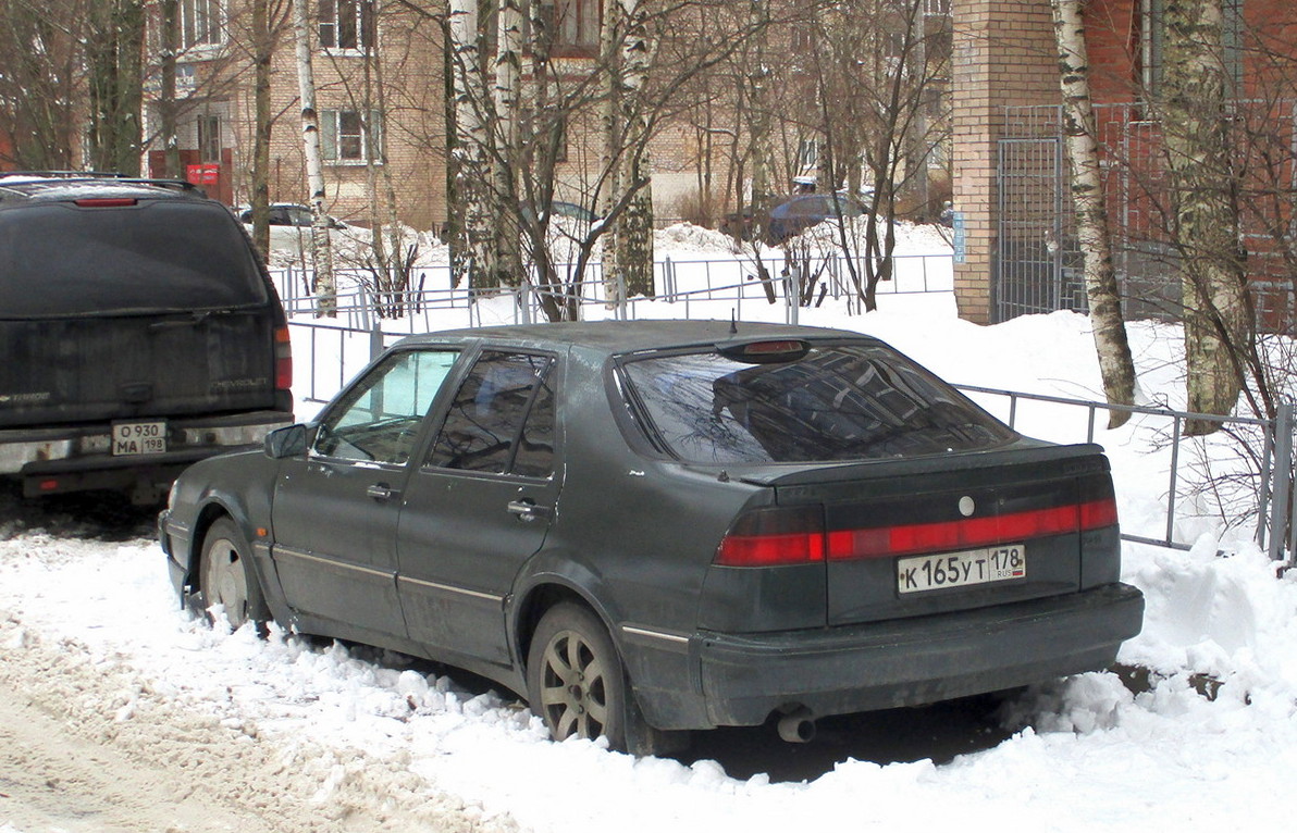 Санкт-Петербург, № К 165 УТ 178 — Saab 9000 '84-98