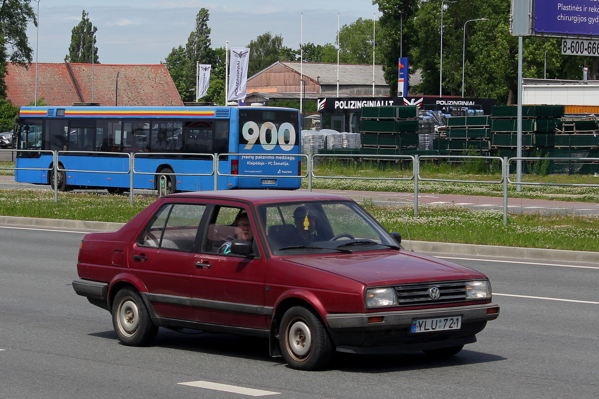 Литва, № YLU 721 — Volkswagen Jetta Mk2 (Typ 16) '84-92