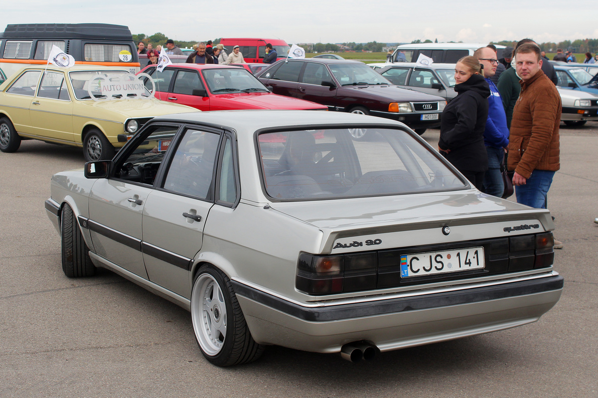 Литва, № CJS 141 — Audi 90 (B2) '84-86; Литва — Retro mugė 2022 ruduo