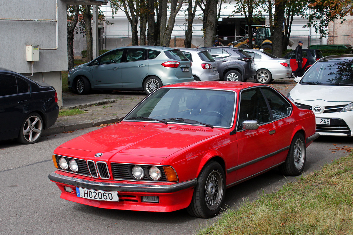 Литва, № H02060 — BMW 6 Series (E24) '76-89