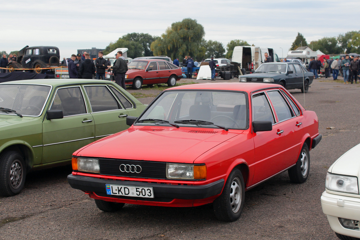 Литва, № LKD 503 — Audi 80 (B2) '78-86; Литва — Retro mugė 2022 ruduo