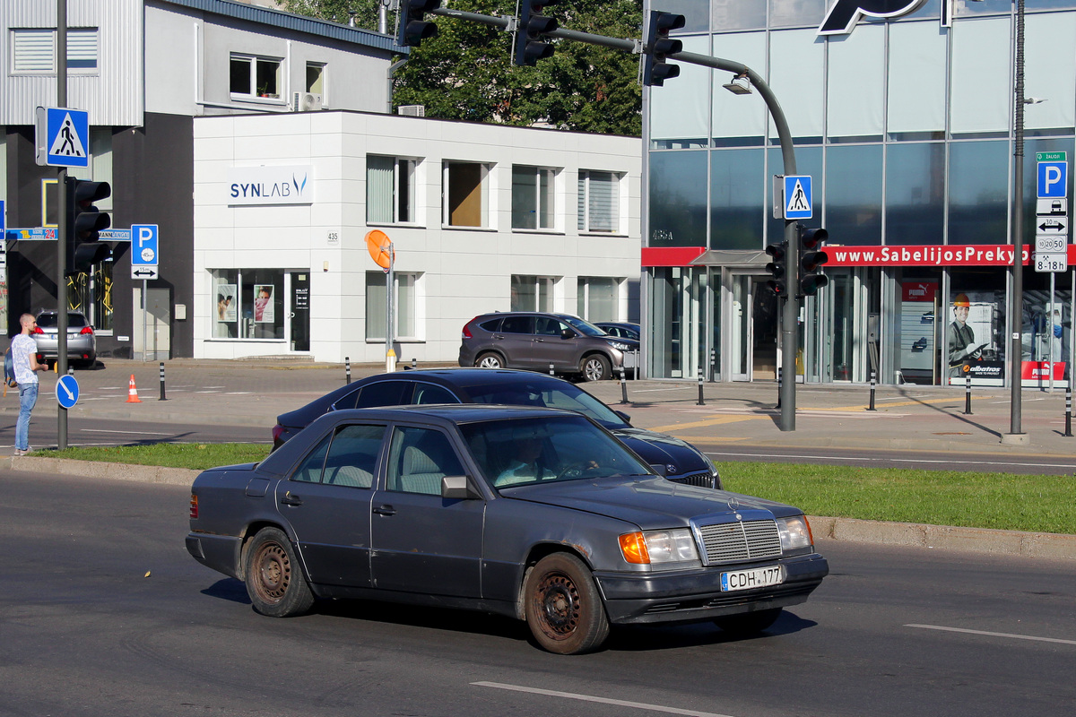 Литва, № CDH 177 — Mercedes-Benz (W124) '84-96