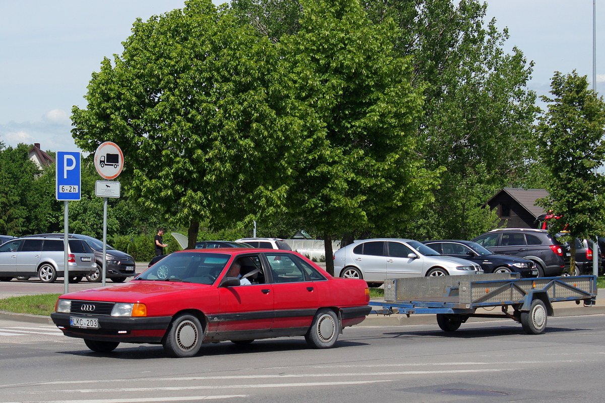 Литва, № LKC 203 — Audi 100 (C3) '82-91