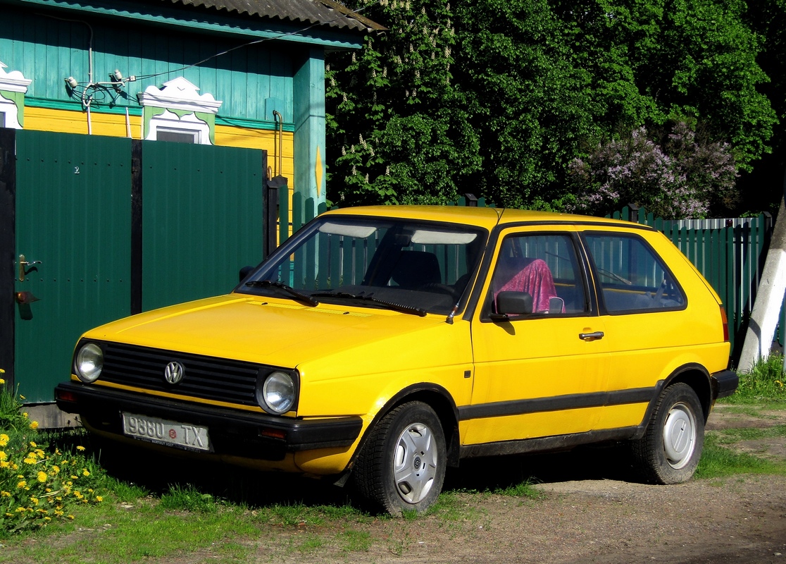 Могилёвская область, № 9380 ТХ — Volkswagen Golf (Typ 19) '83-92