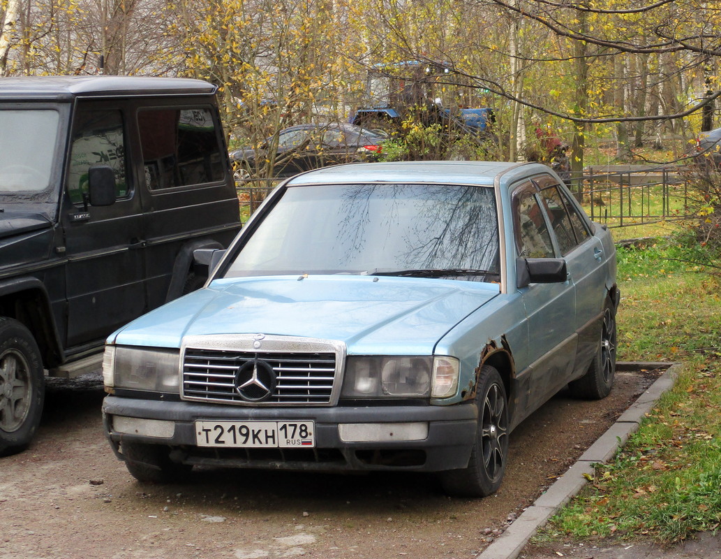 Санкт-Петербург, № Т 219 КН 178 — Mercedes-Benz (W201) '82-93