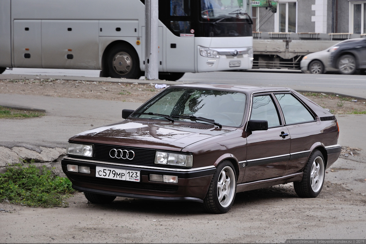 Новосибирская область, № С 579 МР 123 — Audi Coupe (81,85) '80-84; Краснодарский край — Вне региона