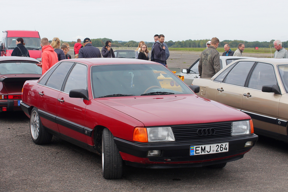 Литва, № EMJ 264 — Audi 100 (C3) '82-91; Литва — Retro mugė 2022 ruduo