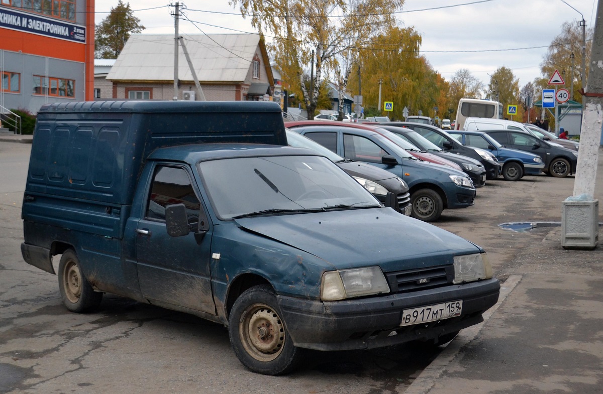 Пермский край, № В 917 МТ 159 — Иж-2717 Ода версия '97-05