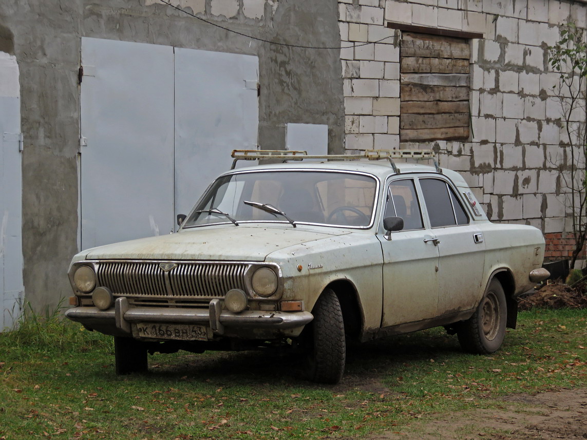 Кировская область, № К 166 ВН 43 — ГАЗ-24 Волга '68-86