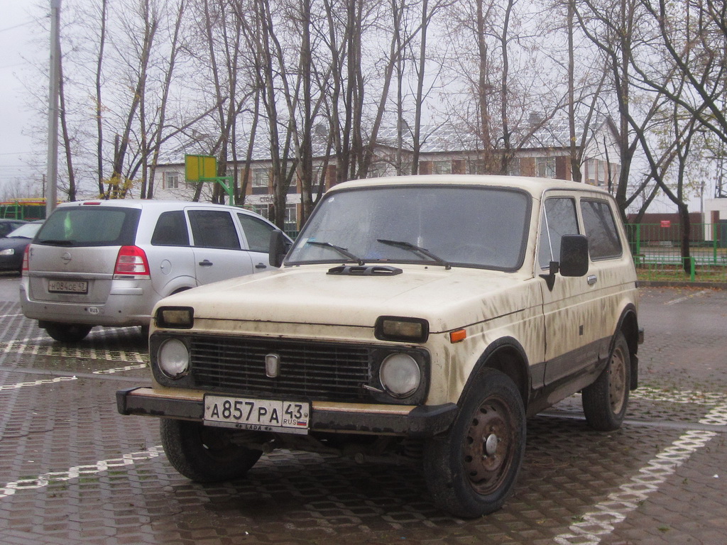 Кировская область, № А 857 РА 43 — ВАЗ-2121 '77-94