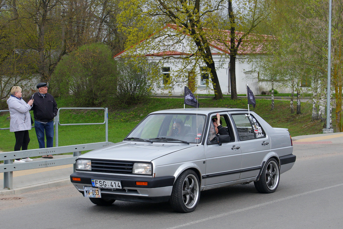 Литва, № FSG 414 — Volkswagen Jetta Mk2 (Typ 16) '84-92; Литва — Mes važiuojame 2022