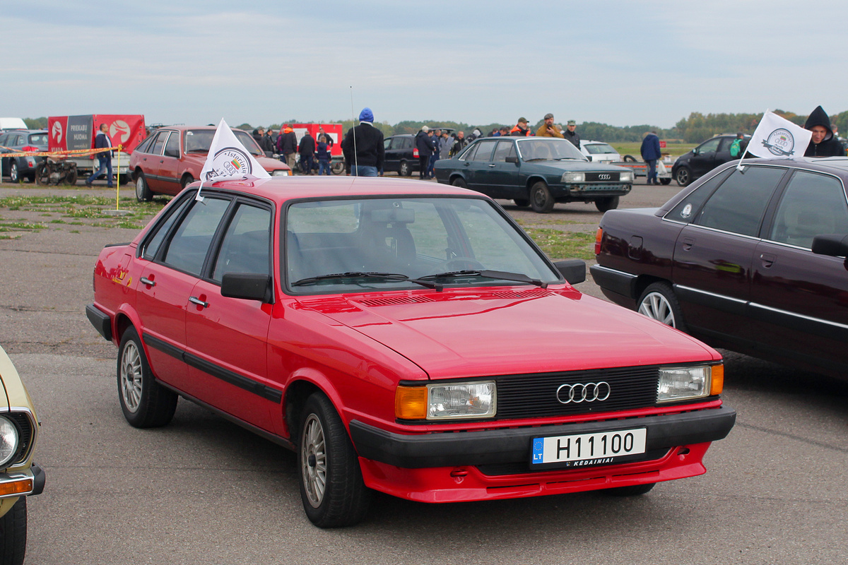 Литва, № H11100 — Audi 80 (B2) '78-86; Литва — Retro mugė 2022 ruduo