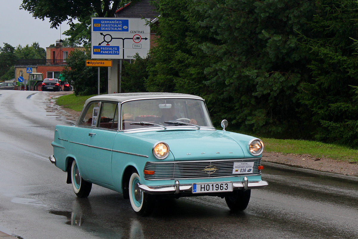 Литва, № H01963 — Opel Rekord (P2) '60-63; Литва — Nesenstanti klasika 2022
