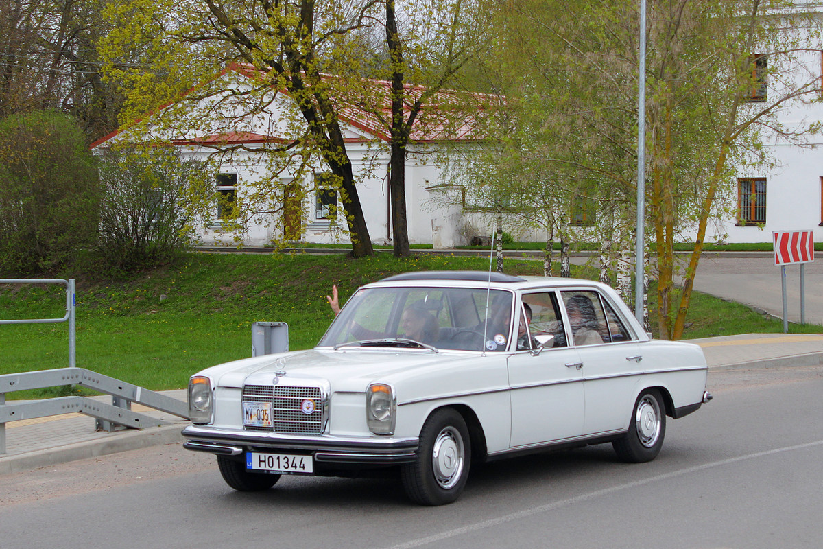 Литва, № H01344 — Mercedes-Benz (W114/W115) '72-76; Литва — Mes važiuojame 2022