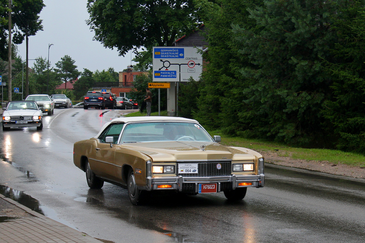 Литва, № H76023 — Cadillac Eldorado (9G) '71-78; Литва — Nesenstanti klasika 2022