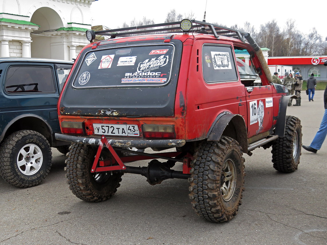 Кировская область, № У 572 ТА 43 — ВАЗ-2121 '77-94