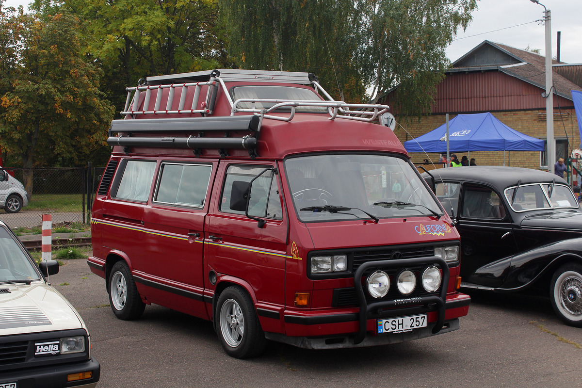 Литва, № CSH 257 — Volkswagen Typ 2 (Т3) '79-92; Литва — Retro mugė 2022 ruduo