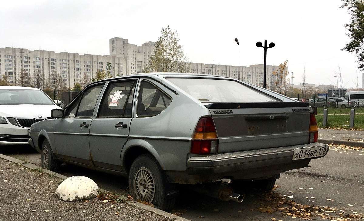 Санкт-Петербург, № Х 014 ВР 178 — Volkswagen Passat (B2) '80-88