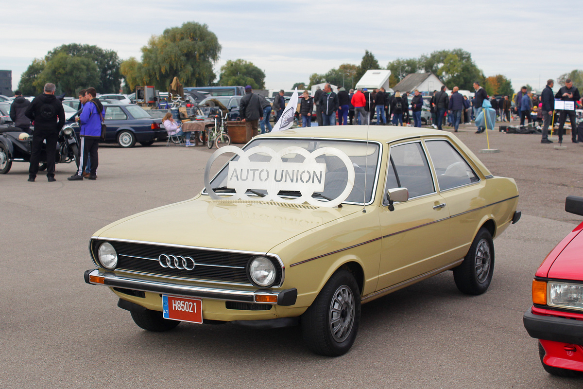 Литва, № H85021 — Audi 80 (B1) '72-78; Литва — Retro mugė 2022 ruduo