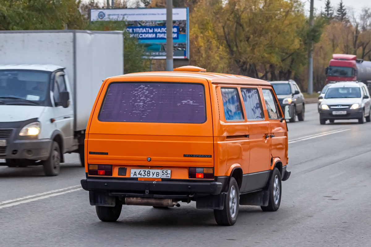 Омская область, № А 438 УВ 55 — Volkswagen Typ 2 (Т3) '79-92