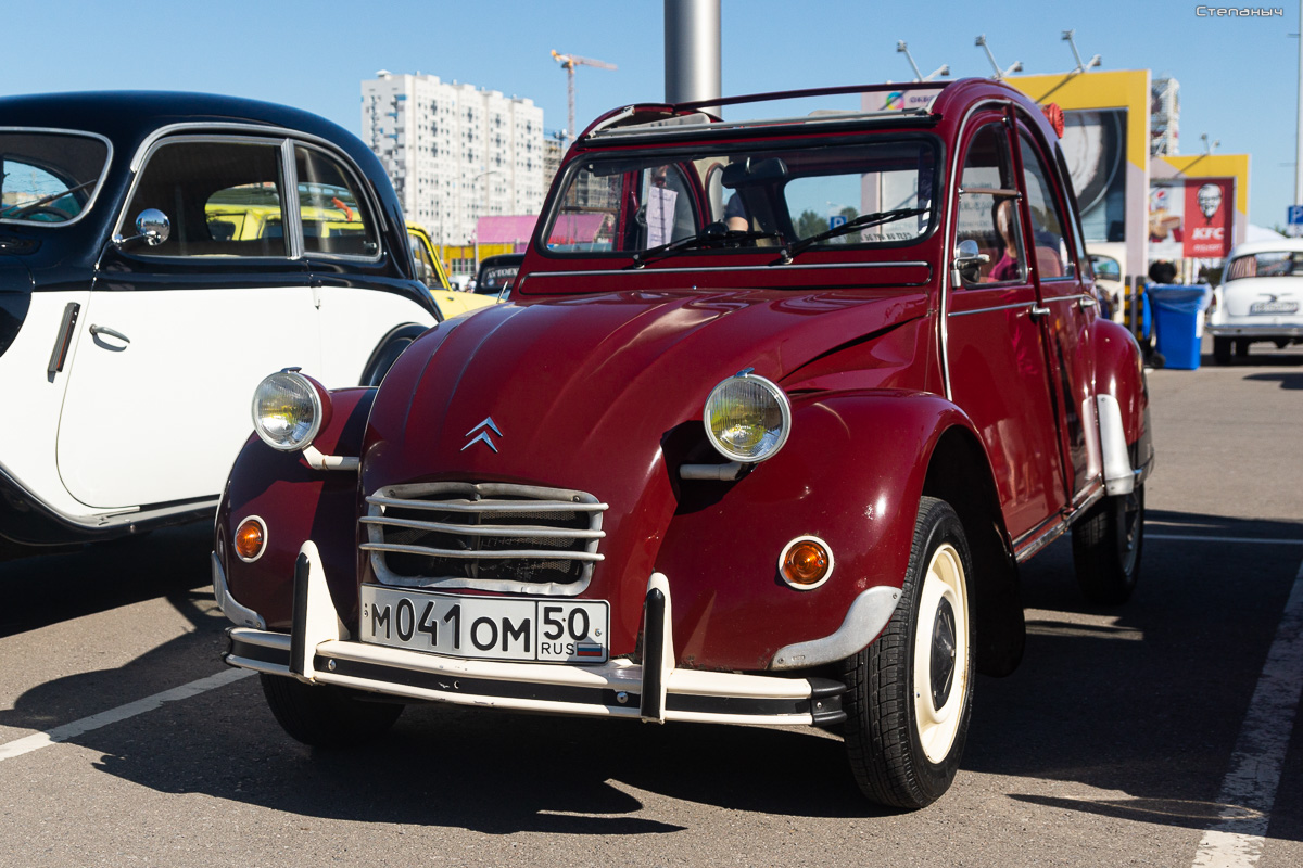 Московская область, № М 041 ОМ 50 — Citroën 2CV '49-90; Московская область — Ретро-лето 2022