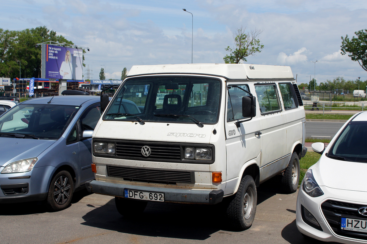 Литва, № DFG 692 — Volkswagen Typ 2 (Т3) '79-92