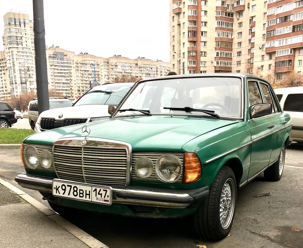Ленинградская область, № К 978 ВН 147 — Mercedes-Benz (W123) '76-86