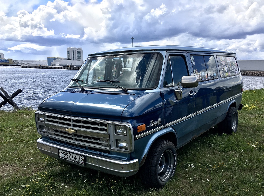 Санкт-Петербург, № Р 990 ОР 78 — Chevrolet Van (3G) '71-96; Санкт-Петербург — Фестиваль ретротехники "Фортуна"