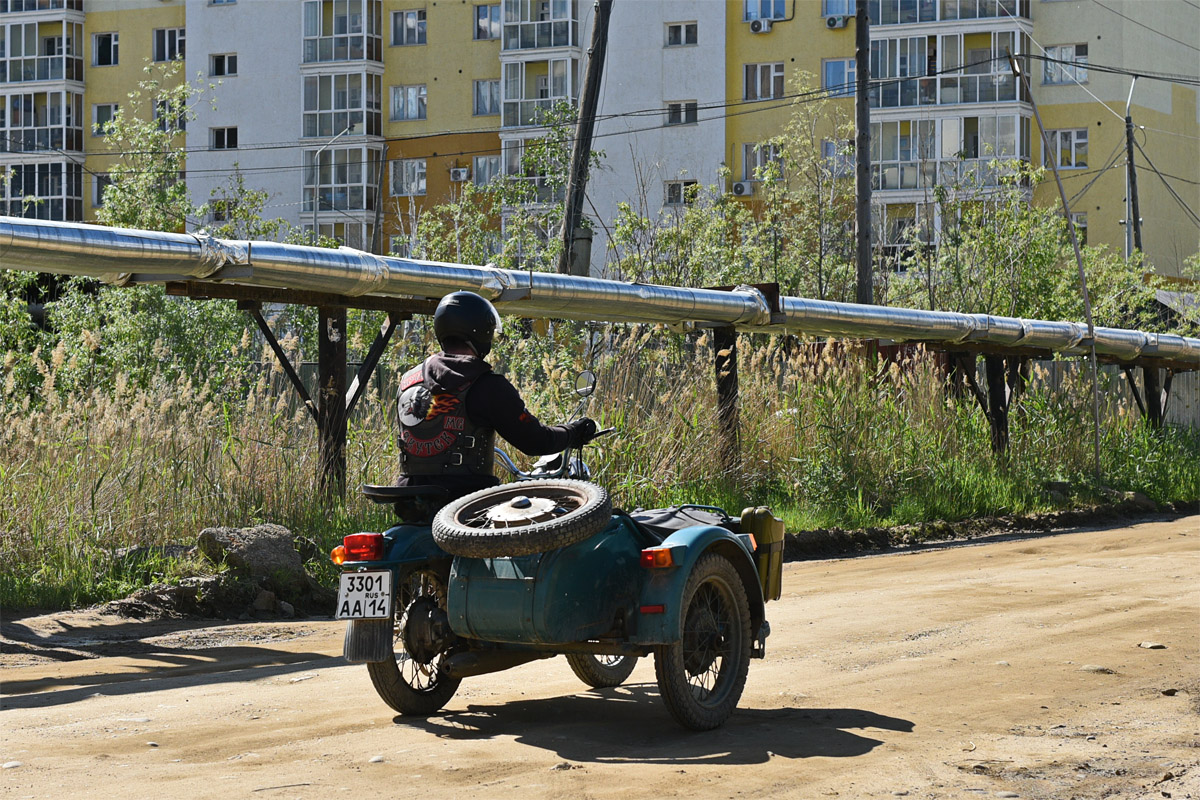 Саха (Якутия), № 3301 АА 14 — ИМЗ 8.103-10 Урал '87-00