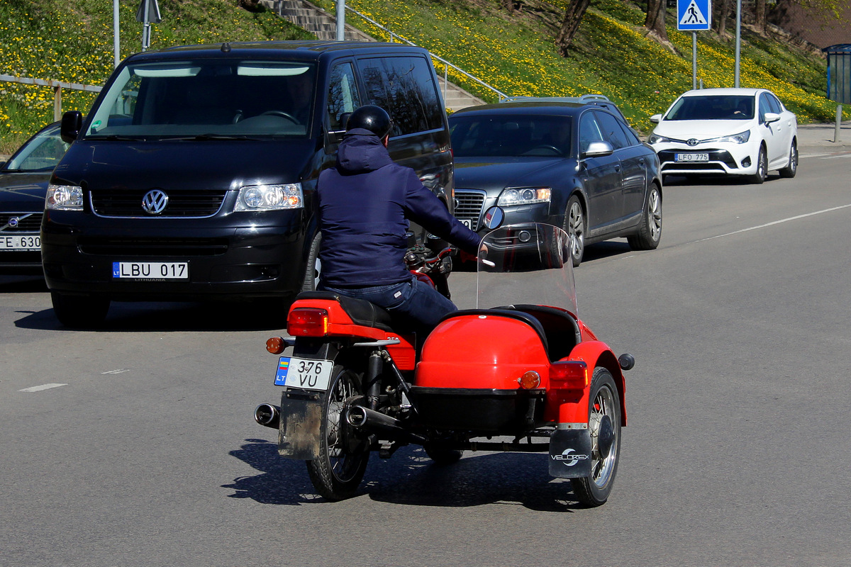 Литва, № 376 VU — Jawa 350 typ 638 '84-91