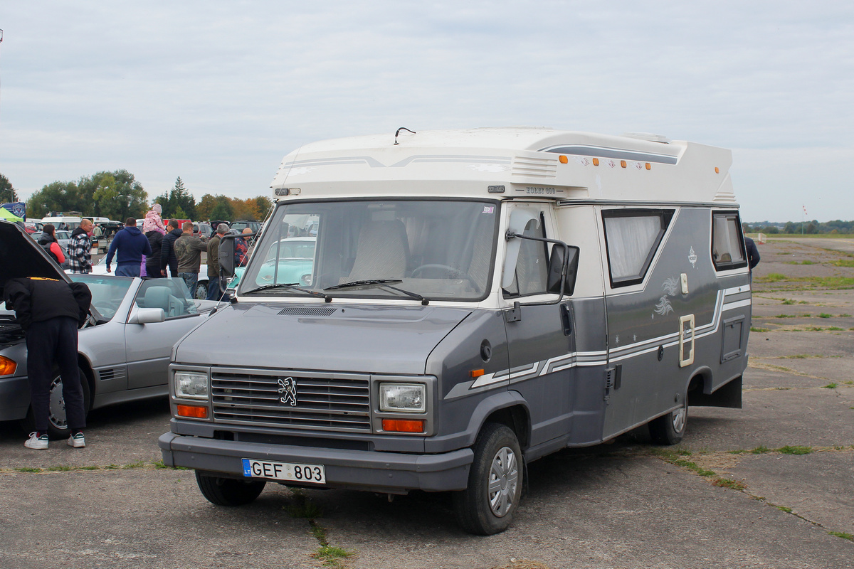 Литва, № GEF 803 — Peugeot J5 '81-93; Литва — Retro mugė 2022 ruduo