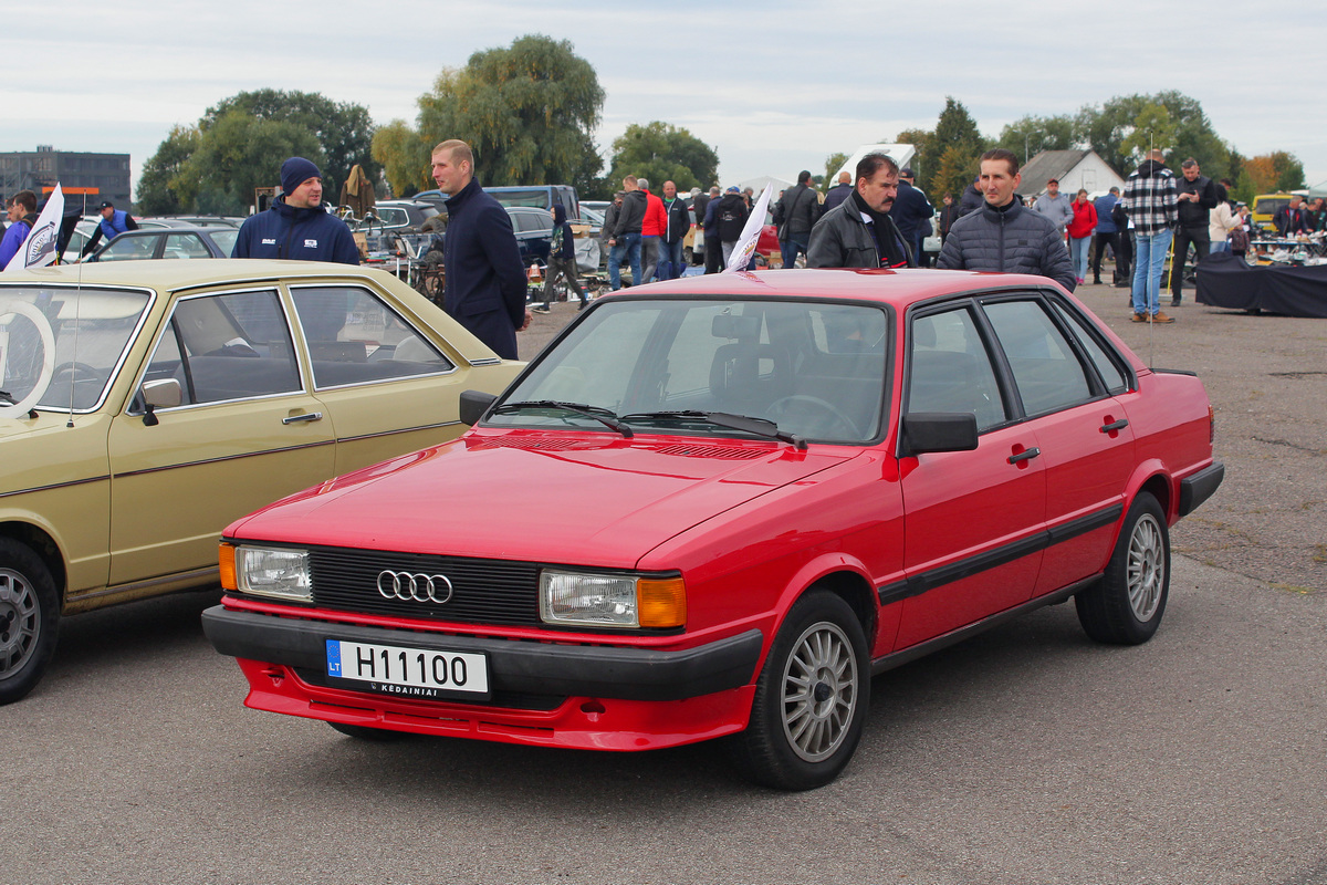 Литва, № H11100 — Audi 80 (B2) '78-86; Литва — Retro mugė 2022 ruduo