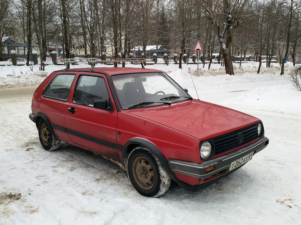 Тверская область, № Т 262 АУ 69 — Volkswagen Golf (Typ 19) '83-92