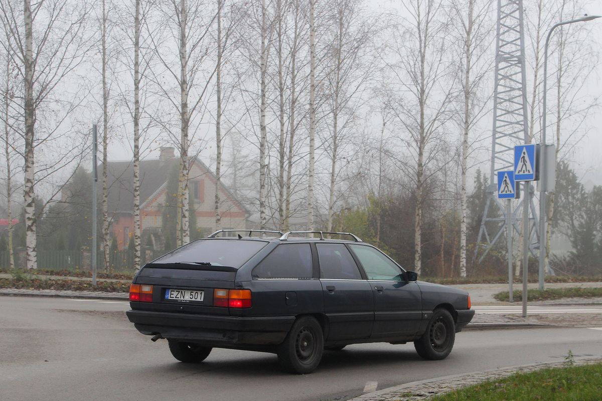 Литва, № EZN 501 — Audi 100 Avant (C3) '82-91