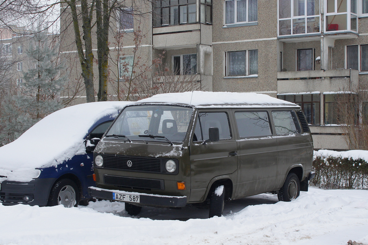 Литва, № AZF 587 — Volkswagen Typ 2 (Т3) '79-92