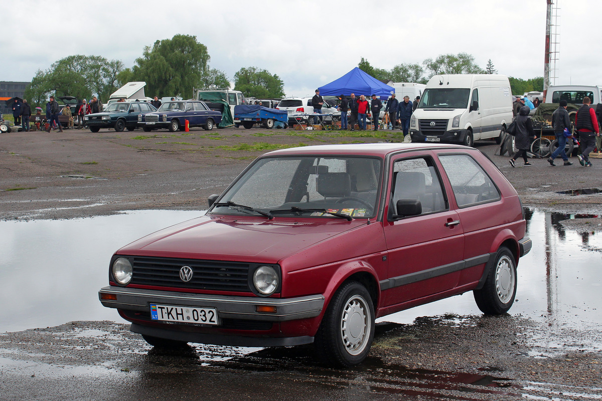 Литва, № TKH 032 — Volkswagen Golf (Typ 19) '83-92; Литва — Retro mugė 2022