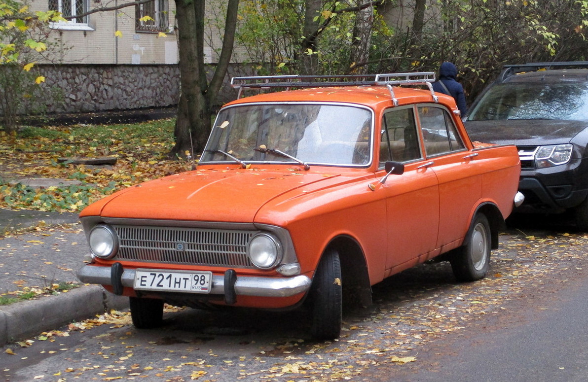 Санкт-Петербург, № Е 721 НТ 98 — Москвич-412ИЭ (Иж) '70-82