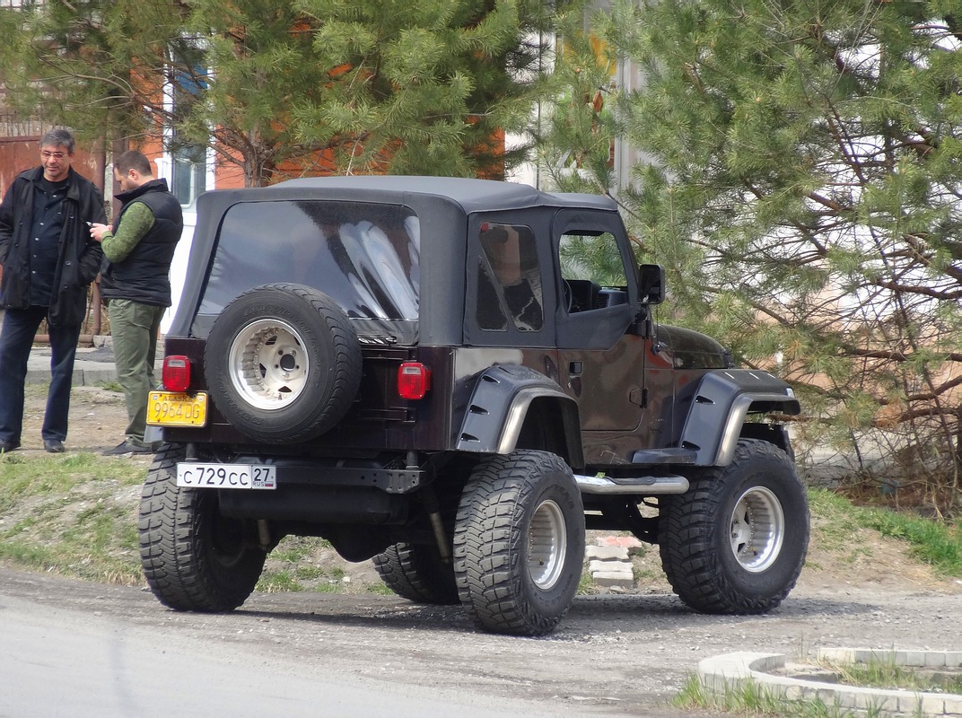 Хабаровский край, № С 729 СС 27 — Jeep Wrangler (YJ) '87-96
