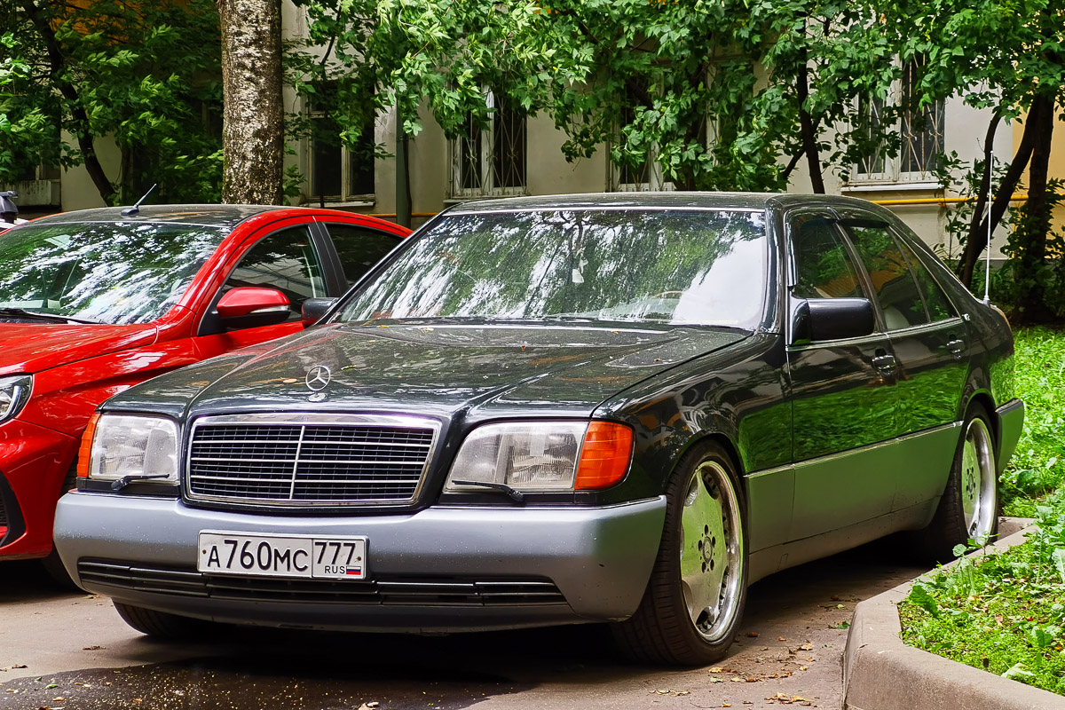 Москва, № А 760 МС 777 — Mercedes-Benz (W140) '91-98
