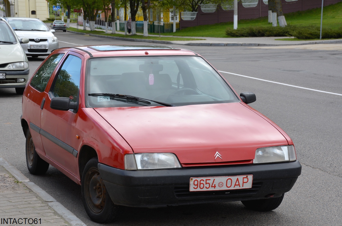 Минская область, № 9654 ОАР — Citroën (Общая модель)