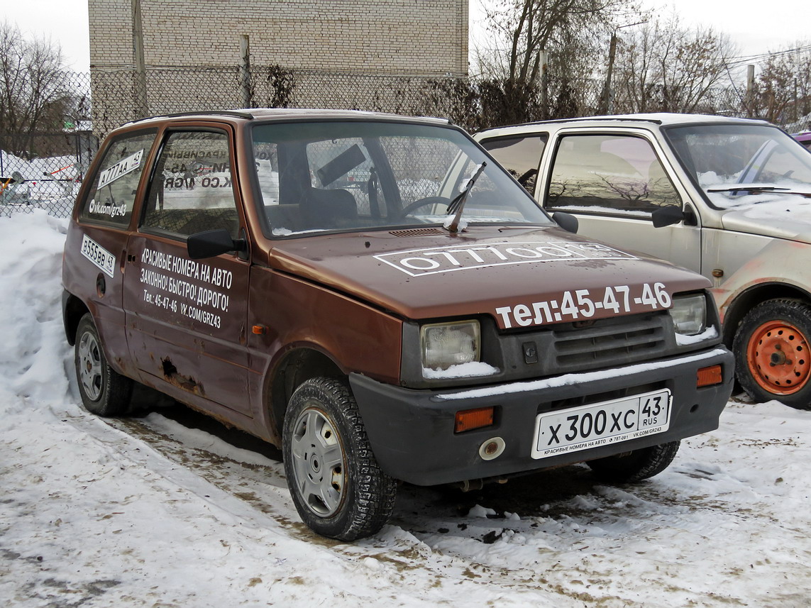 Кировская область, № Х 300 ХС 43 — ВАЗ-1111 Ока (СеАЗ) '95-08