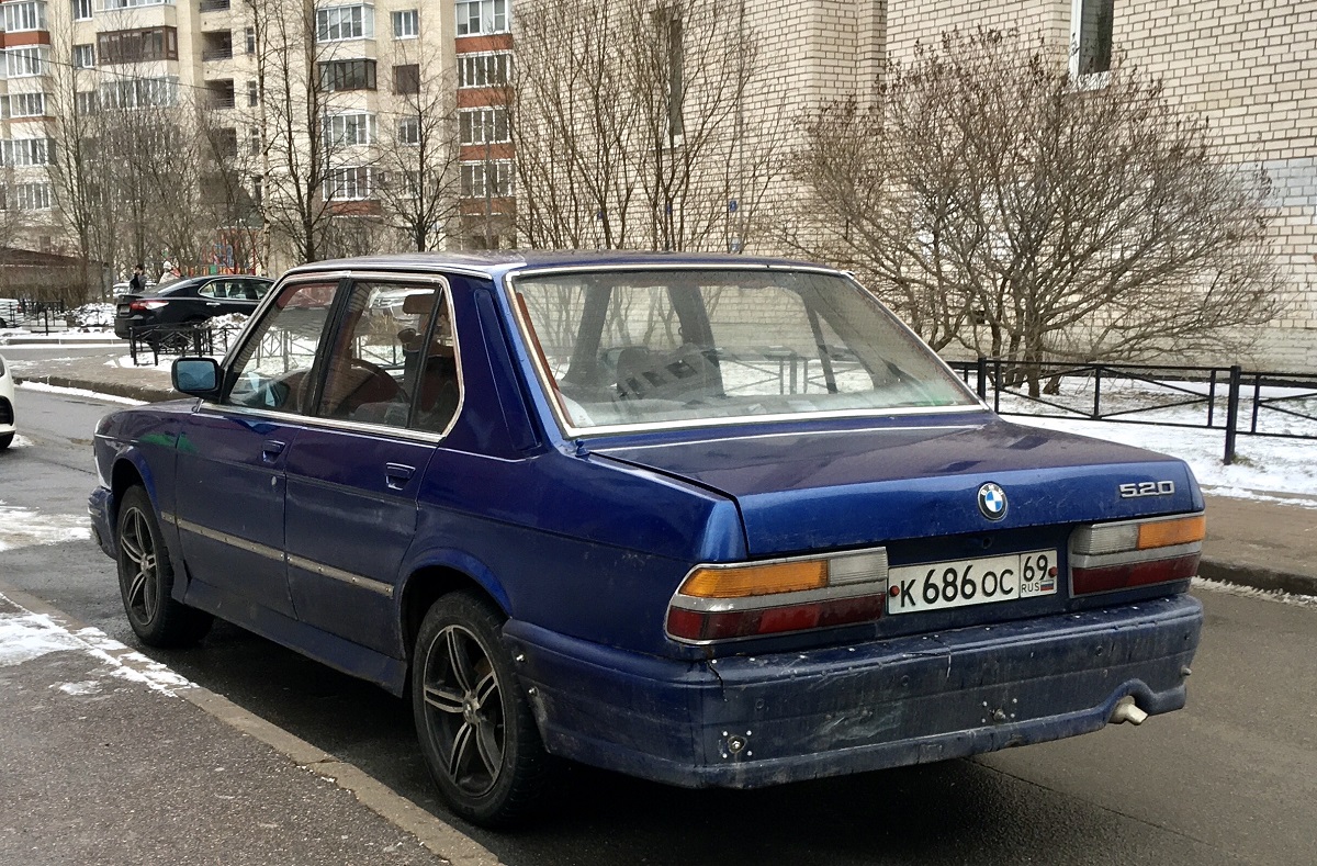 Тверская область, № К 686 ОС 69 — BMW 5 Series (E28) '82-88
