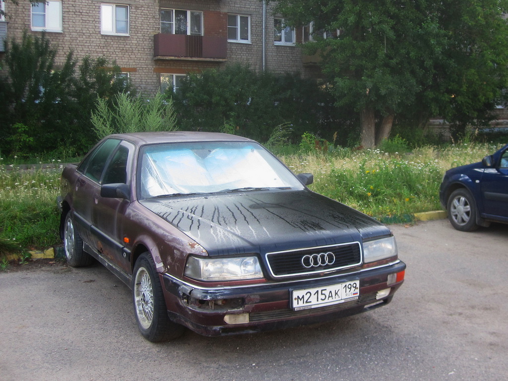 Москва, № М 215 АК 199 — Audi V8 '88–94