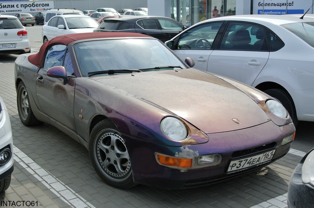 Ростовская область, № Р 374 ЕА 161 — Porsche 968 '91-95