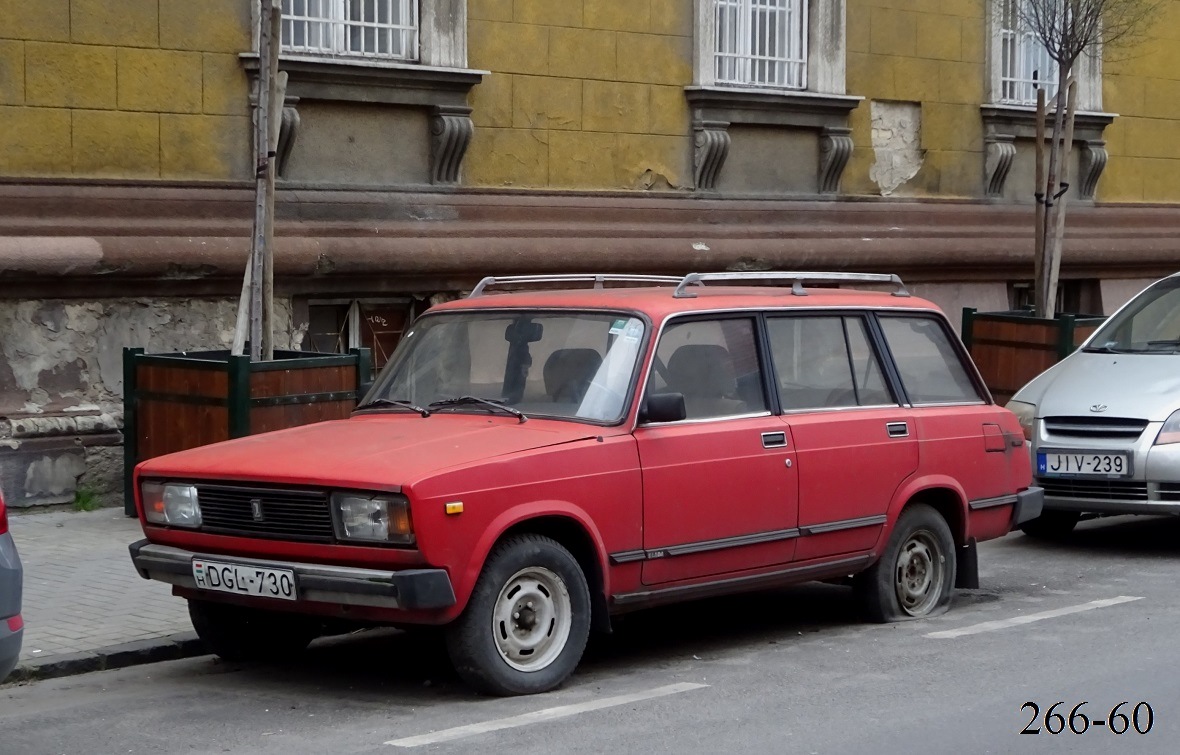 Венгрия, № DGL-730 — ВАЗ-2104 '84-88